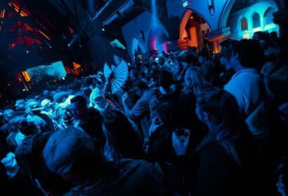 The crowd at the Church Nightclub in Denver Nightclub