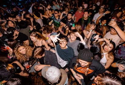 Attendees at the Church Nightclub in Denver Nightclub