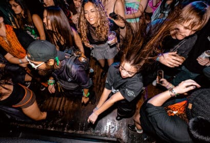 Attendees at the Church Nightclub in Denver Nightclub