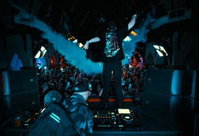 Slander performing at the Church Nightclub in Denver Nightclub