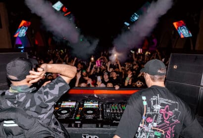 Slander performing at the Church Nightclub in Denver Nightclub