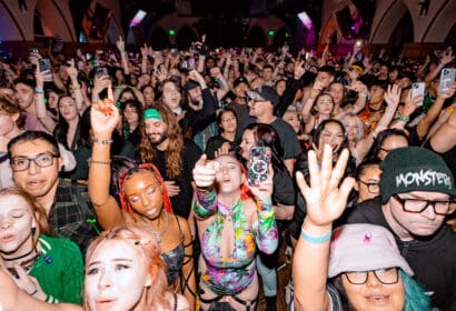 The crowd at the Church Nightclub in Denver Nightclub
