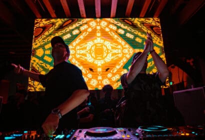 Slander performing at the Church Nightclub in Denver Nightclub