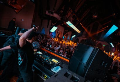 Slander performing at the Church Nightclub in Denver Nightclub
