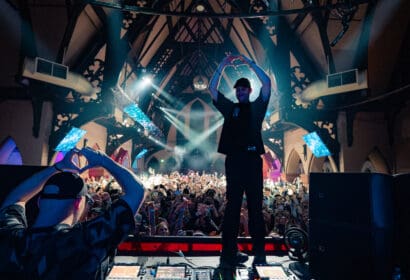 Slander performing at the Church Nightclub in Denver Nightclub