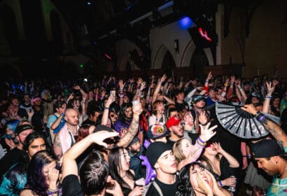 Attendees at the Church Nightclub in Denver Nightclub