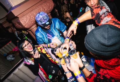 Attendees at the Church Nightclub in Denver Nightclub