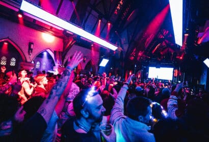 Attendees at the Church Nightclub in Denver Nightclub