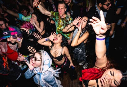 Attendees at the Church Nightclub in Denver Nightclub