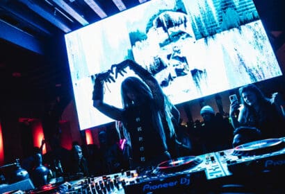 Luci performing at the Church Nightclub in Denver Nightclub