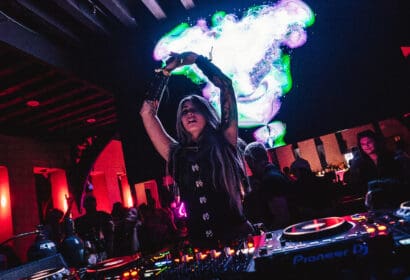 Luci performing at the Church Nightclub in Denver Nightclub