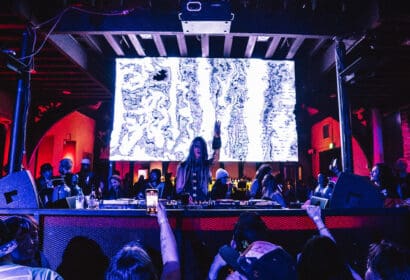 Luci performing at the Church Nightclub in Denver Nightclub