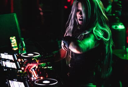 Luci performing at the Church Nightclub in Denver Nightclub