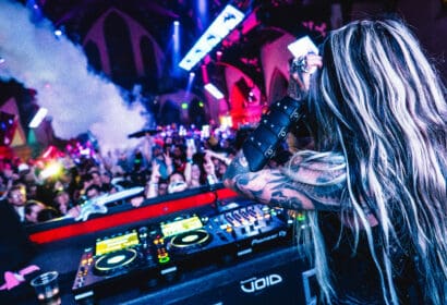 Luci performing at the Church Nightclub in Denver Nightclub