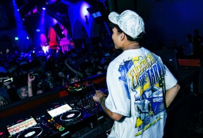 Luke Andy performing at the Church Nightclub in Denver Nightclub