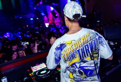 Luke Andy performing at the Church Nightclub in Denver Nightclub