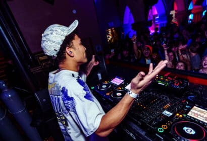 Luke Andy performing at the Church Nightclub in Denver Nightclub