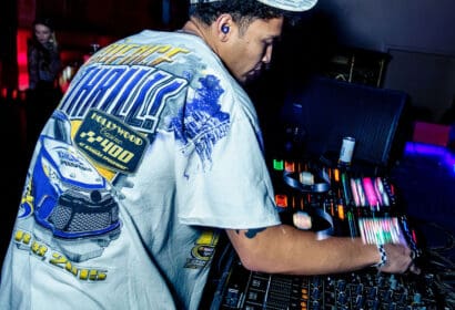 Luke Andy performing at the Church Nightclub in Denver Nightclub