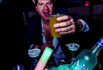 Bottle service at the Church Nightclub in Denver Nightclub