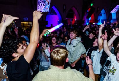 Attendees at the Church Nightclub in Denver Nightclub