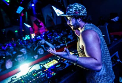 ero808 performing at the Church Nightclub in Denver Nightclub