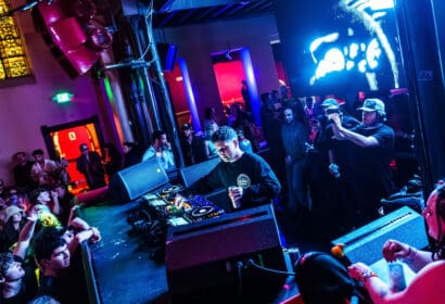 Omnom performing at the Church Nightclub in Denver Nightclub