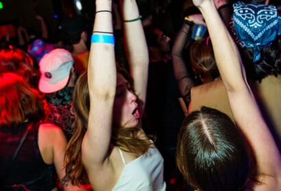 Attendees at the Church Nightclub in Denver Nightclub