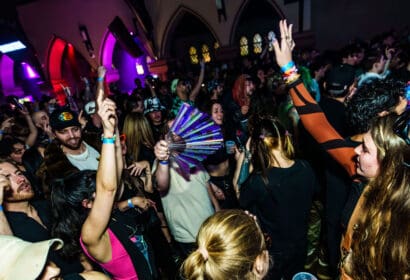 Attendees at the Church Nightclub in Denver Nightclub