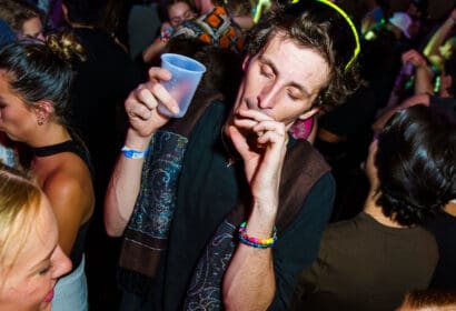 Attendees at the Church Nightclub in Denver Nightclub