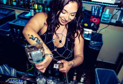 Bartender at the Church Nightclub in Denver Nightclub