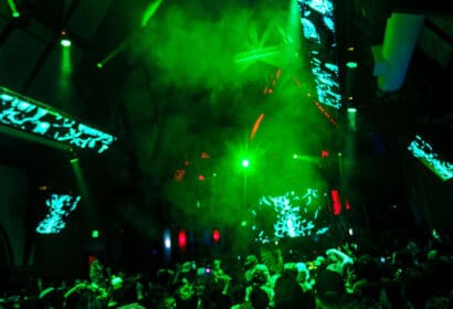 The crowd at the Church Nightclub in Denver Nightclub