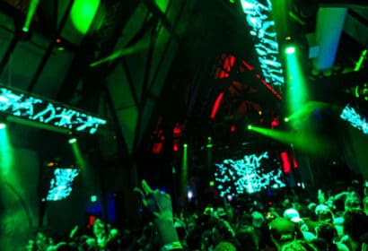 The crowd at the Church Nightclub in Denver Nightclub