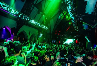 The crowd at the Church Nightclub in Denver Nightclub