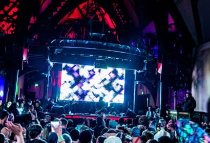 The crowd at the Church Nightclub in Denver Nightclub