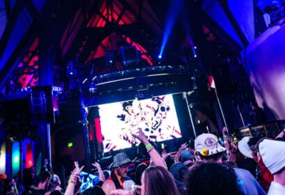 The crowd at the Church Nightclub in Denver Nightclub