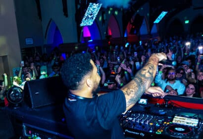 TroyBoi performing at the Church Nightclub in Denver Nightclub