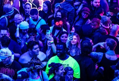 The crowd at the Church Nightclub in Denver Nightclub