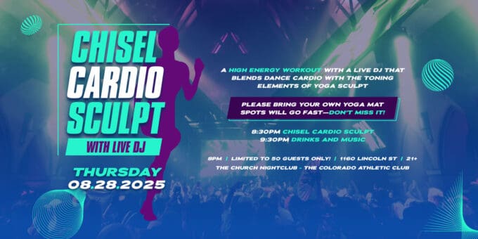 Chisel Cardio Sculpt at Church Nightclub