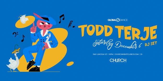 Todd Terje | EDM DJ Music Concert Show 2025 12/6 | Church Nightclub