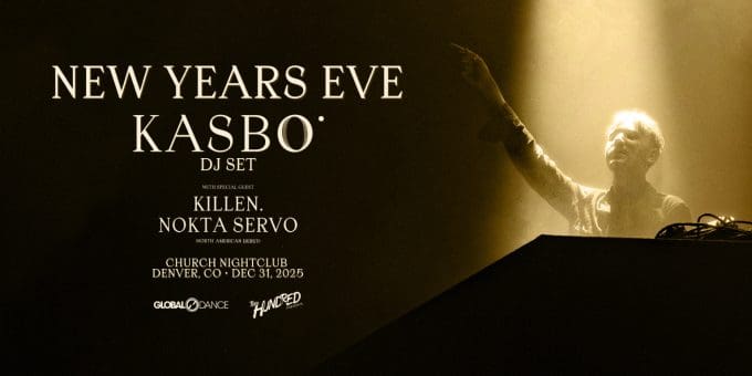 Kasbo at Church Nightclub in Denver Event Flyer Dec 31