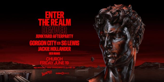 Gorgon City at Church Nightclub in Denver Event Flyer 6/19